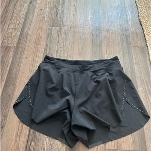 Lululemon fast and free shorts black